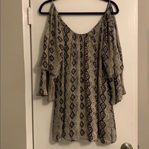 Parker Snakeprint Tunic Top